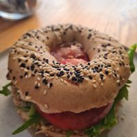 Bagel at Goldig in Lagos