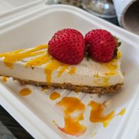 Lemom cheese cake at Goldig in Lagos