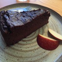 chocolate cake  at Goldig in Lagos