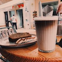 Banana bread at Goldig in Lagos