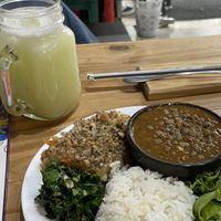 Prato feito vegano (escondidinho de legumes)  at Pop Art Cafe in Foz Do Iguacu