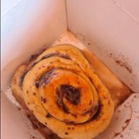 Cinnamon Bun to go😋 at Pop Art Cafe in Foz Do Iguacu