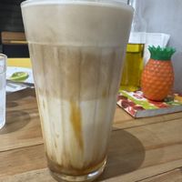 Iced vanilla latte   at Pop Art Cafe in Foz Do Iguacu