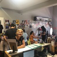 They sell vintage stuff on Saturday  at Pop Art Cafe in Foz Do Iguacu