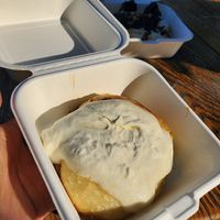 Classic Cinnamon Bun at Cinnaholic in Los Angeles