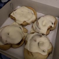 Cinnamon rolls  at Cinnaholic in Los Angeles