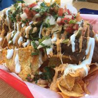Vegetarian Nachos at Chico's in Gunsan