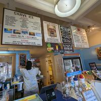 Menu at Surfing Monkey Shave Ice in Kihei