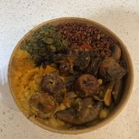 minus the seitan bc i ate it too fast #Veganuary at Eat of Eden in South West London