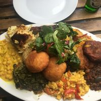 Shared platter for two. So good. at Eat of Eden in South West London