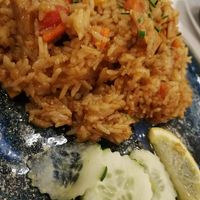 Arroz estilo tailandes con Heura. at Prick Thai in Cambrils