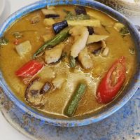 Curry verd amb Heüra at Prick Thai in Cambrils