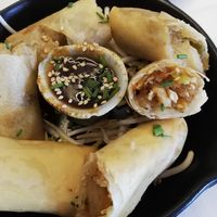 Rotllets d'arròs at Prick Thai in Cambrils