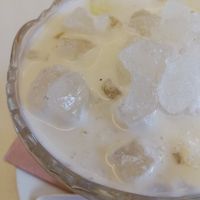 Sopa de coco i meló at Prick Thai in Cambrils