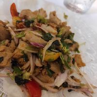 Ensalada vegana, excelente! at Prick Thai in Cambrils