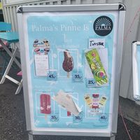 Pinne is menu at Palma Kiosk & Kaffebar in Sarpsborg