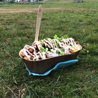 Loaded Fries at Palma Kiosk & Kaffebar in Sarpsborg