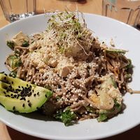 Vegan bowl at Bols et Poke in Quebec
