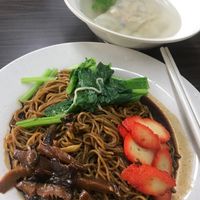 Wanton Noodles  at SHU Vegetarian 蔬方斋 - Ang Mo Kio  in Northeast Singapore
