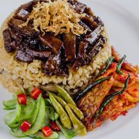 Nasi Tim at Teko Healthy Resto in Medan