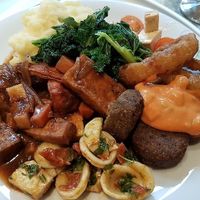 pay per weight dish at Tibits in South East London