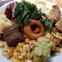 pay per weight dish at Tibits in South East London