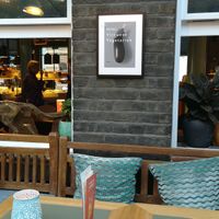 Outside at Tibits in South East London