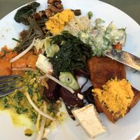 A typical selection at Tibits in South East London