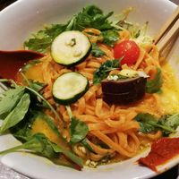 Vegan vege soba  at Soranoiro in Tokyo