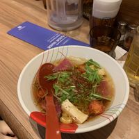 Salty ramen  at Soranoiro in Tokyo