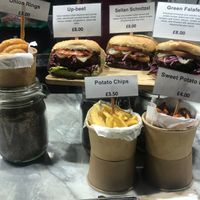 Incredible food 🥰 at Vburger Camden in North West London