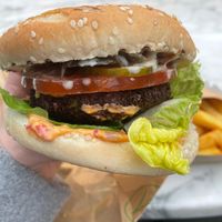   at Vburger Camden in North West London