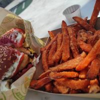 Humm at Vburger Camden in North West London