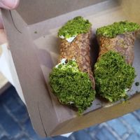 Cannoli at Vburger Camden in North West London