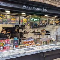 Vegan Burger Bar at Vburger Camden in North West London