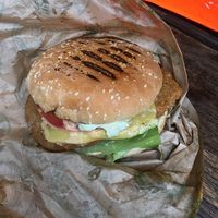 Best burger ever🥇💕🍔 at Vburger Camden in North West London