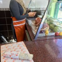 Wrap finished :-p at Cigköftem - Zwart Janstraat  in Rotterdam