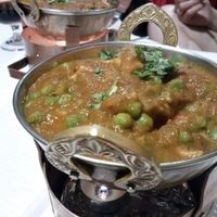 vegan chicken massala, dont miss it!  at Sanskar Nepal in Lisbon