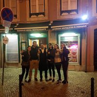 Thumbs up!  at Sanskar Nepal in Lisbon