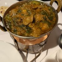 Saag mushroom at Sanskar Nepal in Lisbon