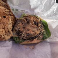 Beyond burger at enVegan in Morrow