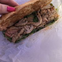 Grilled chik’n at enVegan in Morrow