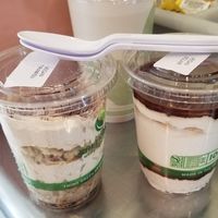 Awesome dessert cups at enVegan in Morrow