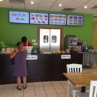 counter at enVegan in Morrow