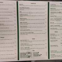 Menu at enVegan in Morrow