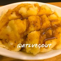 Mashed potatoes  at enVegan in Morrow