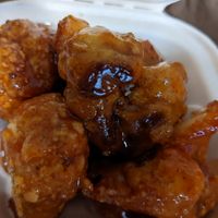 Sweet & spicy cauliflower at Dajen Eats in Eatonville