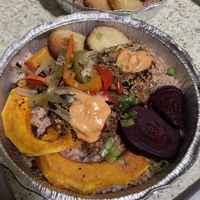 “Crab” cakes  at Dajen Eats in Eatonville