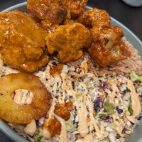 Cauliflower bowl at Dajen Eats in Eatonville