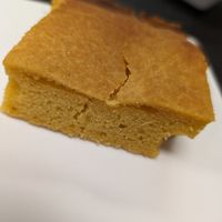 Cornbread (took a nibble early) at Dajen Eats in Eatonville